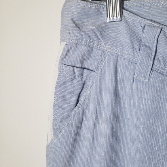 𝅺tristan crop chambray pants hight waist sz 6 - Picture 4 of 8